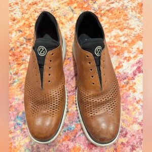 Cole Haan ØriginalGrand Perforated Leather Slip-On Sneakers – Men’s 10.5